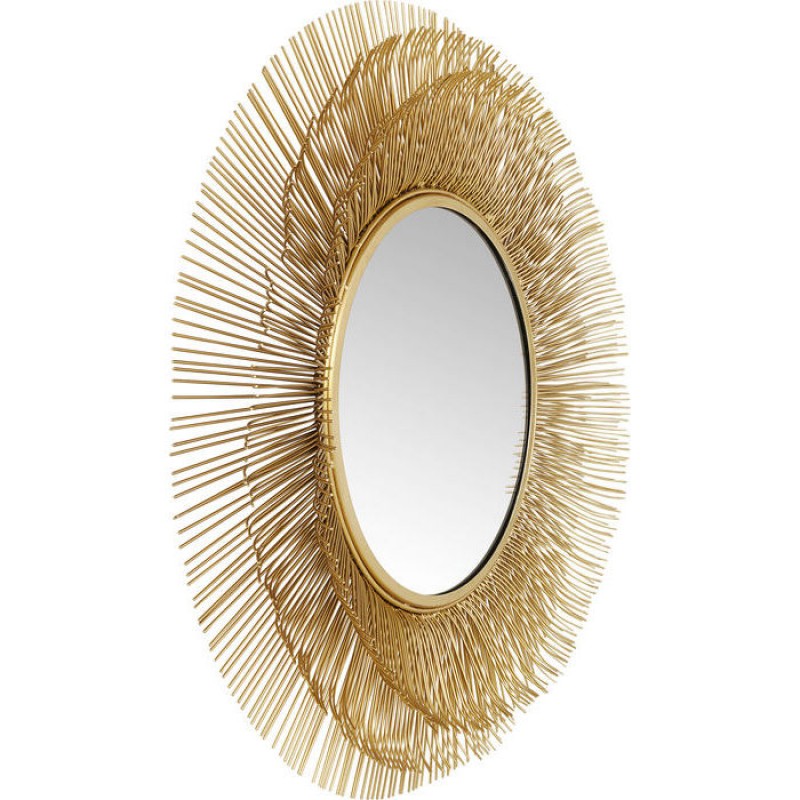 Mirror Sunburst Tre Gold Ø87cm